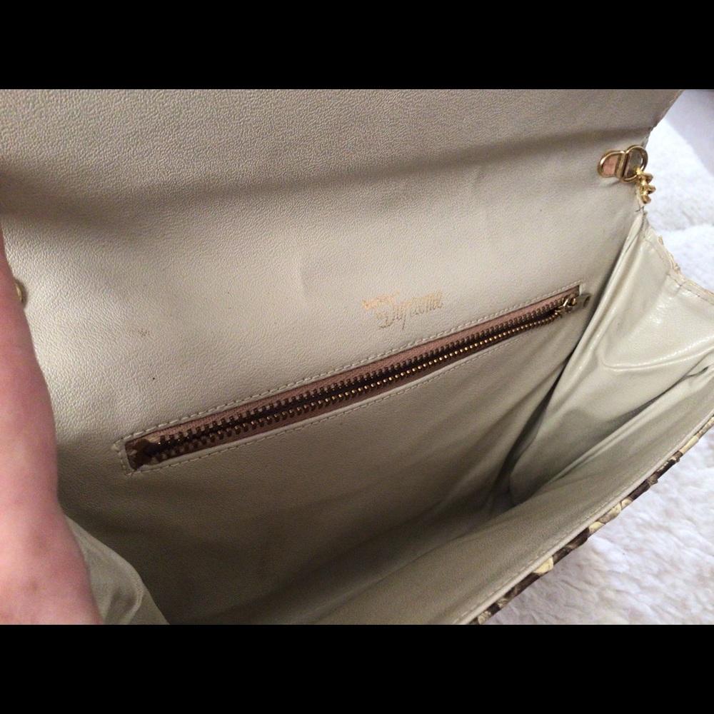 Bags By Supreme Python Snakeskin Embossed Leather… - image 6